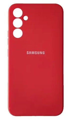 Чохол силіконовий для Samsung A14 4G (A145) Silicone Case Full (Червоний)