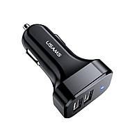 Автомобильное зарядное устройство для USAMS US-CC087 C13 2.1A Dual USB Car Charger