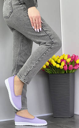 Кросівки жіночі 8 пар у ящику фіолетового кольору 36-41, фото 3