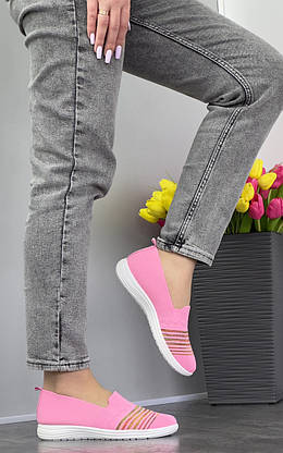 Кросівки жіночі 8 пар у ящику рожевого кольору 36-41, фото 3