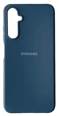 Чохол силіконовий для Samsung A15 (A155) Silicone Case Full (Темно-синій)