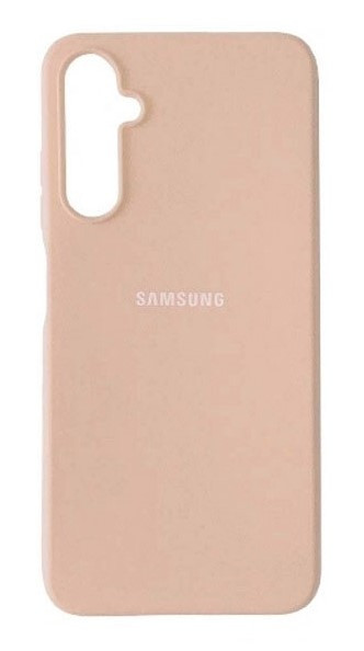 Чохол силіконовий для Samsung A15 (A155) Silicone Case Full (Рожевий темний)