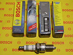 Свічки запалювання BOSCH, WR7DCX+, +21, 1.1, Super +, 0242235707, 0 242 235 707,