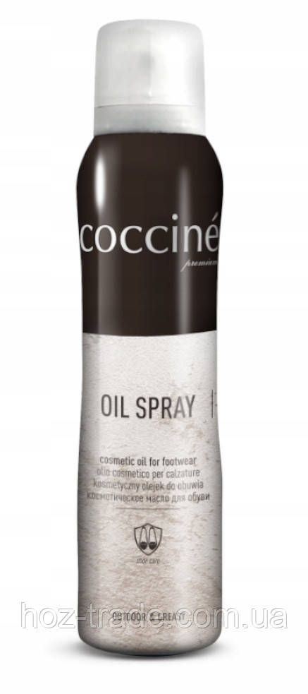 Олійне просочення жир для взуття Coccine oil spray 150 мл., фото 1
