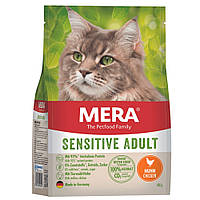 Корм Mera Cats Sensitive Adult Chicken сухой с курицей для котов с чувствительным пищеварение GT, код: 8451166