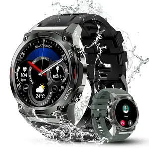 Смарт-годинник Oukitel BT50 Black Rugged Military Watch