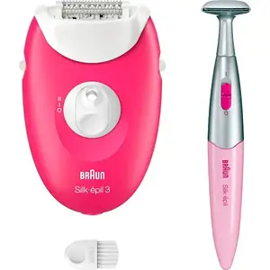 Епілятор Braun Silk-epil 3 SE 3-202 Pink (80743153)