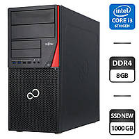 Компьютер Б-класс Fujitsu Esprimo P756 E94+ MT/ Core i3-6100/ 8 GB RAM/ 1000 GB SSD NEW/ HD 530