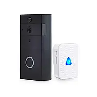 Дверний WiFi дзвінок 2Mp Light Vision VLC-01IVP Black з ІЧ-датчиком руху (75-00078)