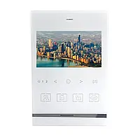 Відеодомофон 4.3” CHICAGO WHITE Light Vision (82-00208)