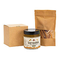 Подарочний набор Burunduk Набор арахисовая паста и специи для глинтвейна Набор