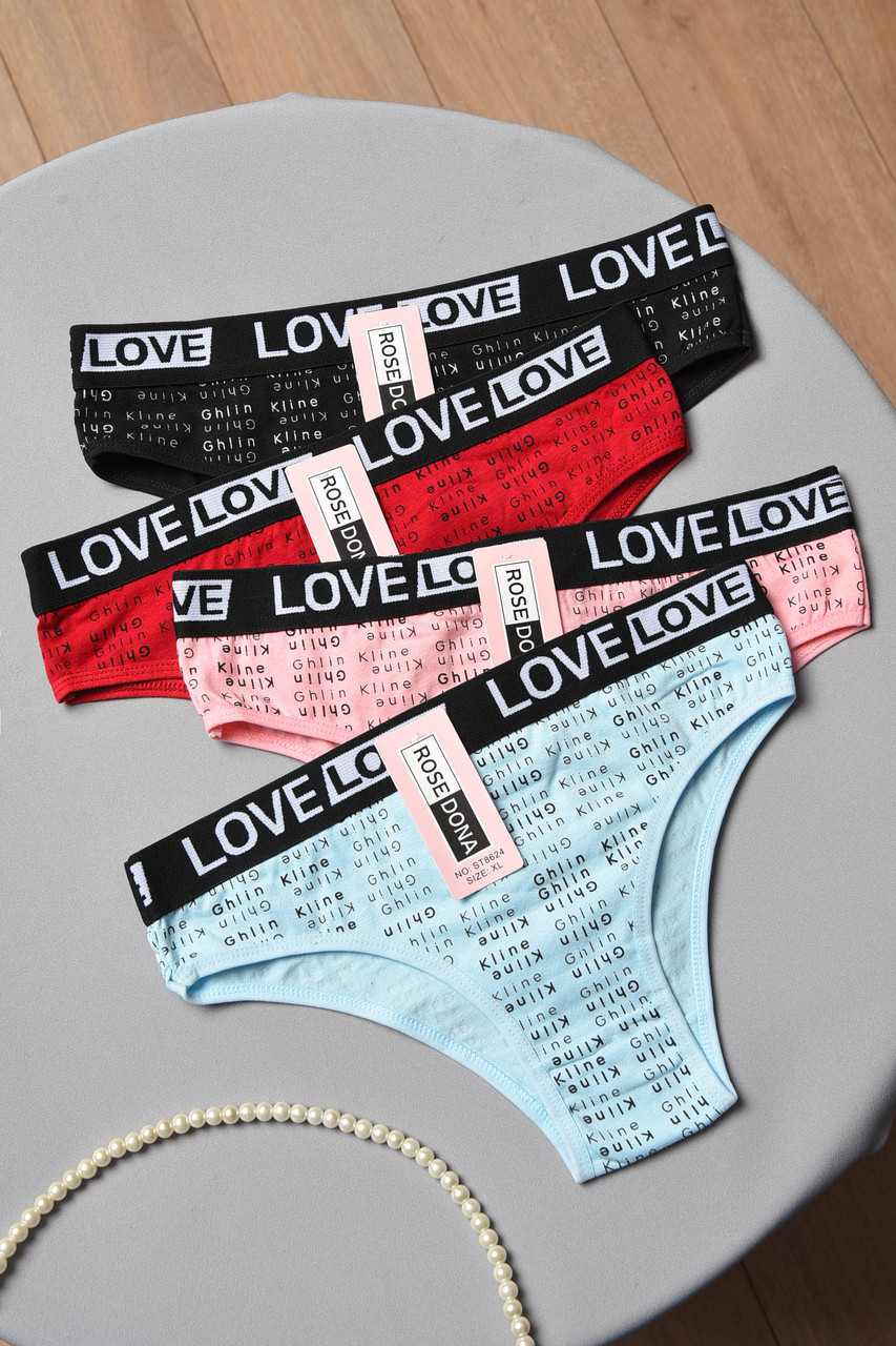 Набір трусиків жіночих 4 шт р.L 177849S, фото 1