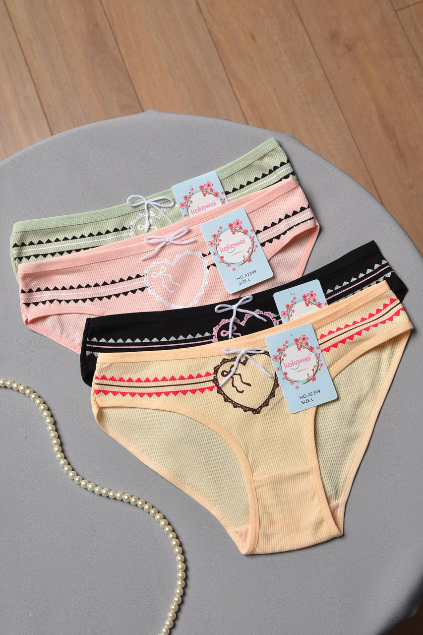 Набір трусиків жіночих 4 шт р.L 177856S, фото 1