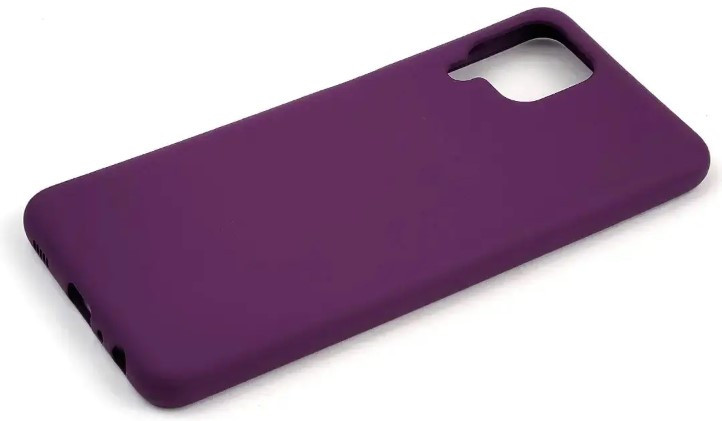 Чохол силіконовий для Samsung A22 4G (A225) Silicone Case Full (Виноградний)