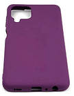 Чохол силіконовий для Samsung A22 4G (A225) Silicone Case Full (Виноградний), фото 3