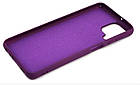 Чохол силіконовий для Samsung A22 4G (A225) Silicone Case Full (Виноградний), фото 4