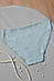 Труси жіночі у рубчик блакитного кольору 177947S, фото 2