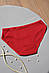 Труси жіночі в рубчик червоного кольору р.2XL 178617S, фото 2