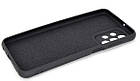 Чохол силіконовий для Samsung A23 4G (A235) Silicone Case Full (Чорний), фото 3