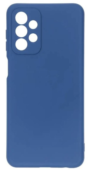 Чохол силіконовий для Samsung A23 4G (A235) Silicone Case Full (Темно-синій)