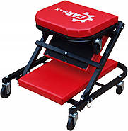 Лежак-стілець для автослюсаря підкатний 2в1 Carmax 24450, фото 4