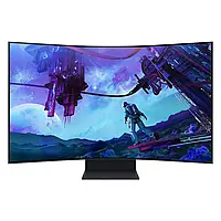 Монитор 55" Samsung LS55CG97WNIXUA VA безрамочный/изогнутый экран Черный