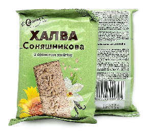 Халва соняшникова ванільна фасована ТМ Caramel, 200 г