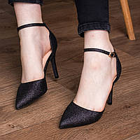 Туфли женские Fashion Quana 2612 39 размер 25 см Черный