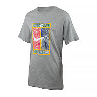 Мужская Футболка Nike M NKCT TEE HERITAGE Серый S (DZ2637-063 S)