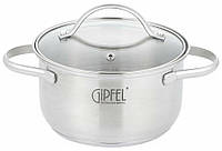 Кастрюля Gipfel Azalea GP-51059 24 см 5 л серебристая o