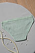 Труси жіночі в рубчик зеленого кольору 178634T Безкоштовна доставка, фото 2