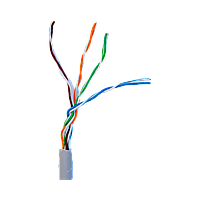 Кабель мережевий кручена пара Gear САТ.5E UTP-CCA-4Px2x0.50, 305м