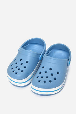 Крокси дитячі світло-блакитного кольору 166711T Безкоштовна доставка