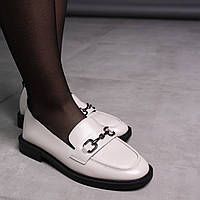 Туфли женские Fashion Katie 3583 37 размер 24 см Бежевый