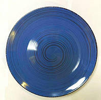 Тарелка Helios d265мм круглая форма Глубокий синий HL4212 PI, код: 8036236