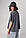 Трикотажна футболка з написом Jil Sander — темно-сірий колір, L (є розміри), фото 2