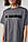 Трикотажна футболка з написом Jil Sander — темно-сірий колір, L (є розміри), фото 4