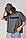 Трикотажна футболка з написом Jil Sander — темно-сірий колір, L (є розміри), фото 7