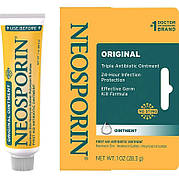 Мазь з антибіотиком неоспорин Neosporin Original 28.3 г США