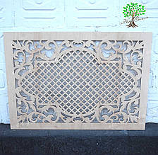 Декоративна решітка на батарею, екран на радіатор опалення