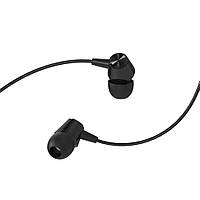 Навушники BOROFONE BM20 DasMelody earphones with mic, 3.5mm audio plug, single button control, Black (BM20B)