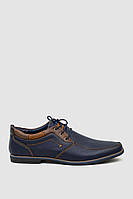 Туфли мужские, цвет темно-синий, 243RA1678-1
