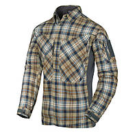 Рубашка Helikon-Tex MBDU FLANNEL SHIRT фланелевая рыжая в клетку