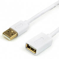 Дата кабель USB 2.0 AM/AF 0.8m Atcom (13424) o