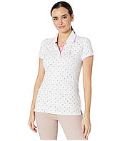 Поло U.S. POLO Dot Print Polo Shirt Optic White, оригинал. Доставка от 14 дней