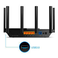 Маршрутизатор TP-Link ARCHER AX73 AX5400 4xGE LAN 1xGE WAN USB 3.0 MU-MIMO OFDMA ARCHER-AX73 n