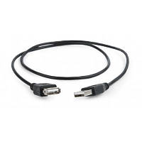 Дата кабель USB 2.0 AM/AF 0.75m Cablexpert (CC-USB2-AMAF-75CM/300-BK) o