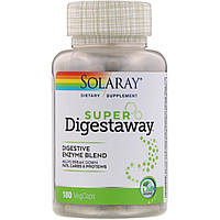 Супер ферменты для пищеварения Super Digestaway Solaray 180 капсул z11-2024