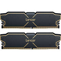 Модуль пам'яті для комп'ютера DDR5 32GB (2x16GB) 6000MHz Thor Black Lexar (LD5U16G60C32LG-RGD) o