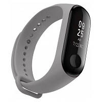 Ремінець для фітнес браслета Armorstandart для Xiaomi Mi Band 4/3 Light Grey (ARM51828) o